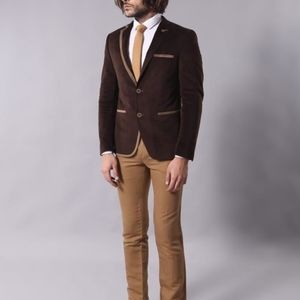 Velvet Brown Blazer